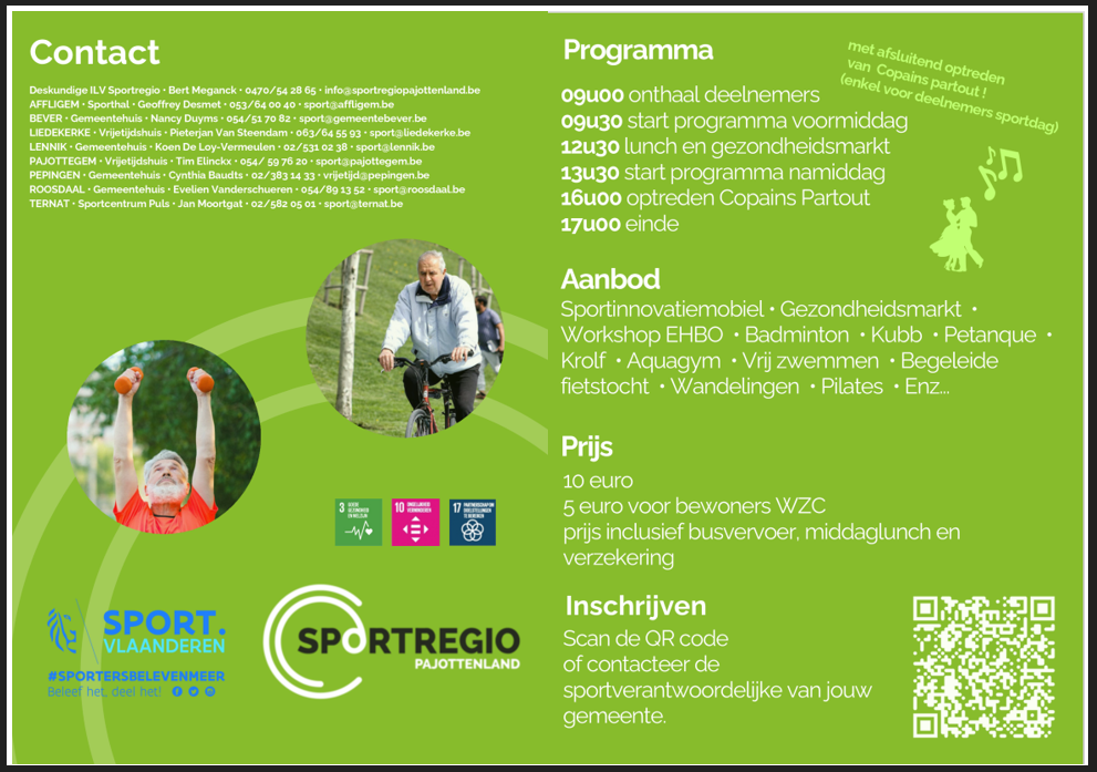 Zondag 20 mei 2025 – geweldige sportieve dag voor alle 50+’ers in Liedekerke